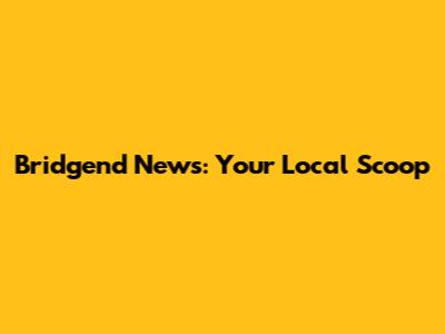Bridgend News: Your Local Scoop