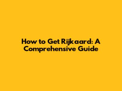 How to Get Rijkaard: A Comprehensive Guide
