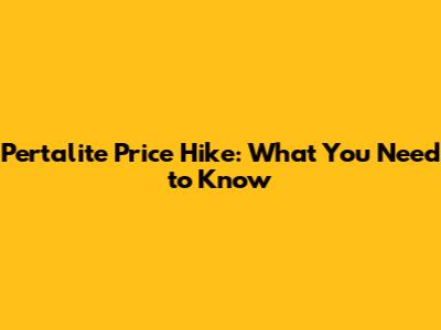 Pertalite Price Hike: What You Need to Know